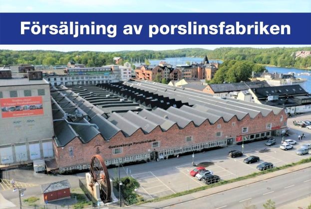 Porslinsfabriken i Gustavsberg såld