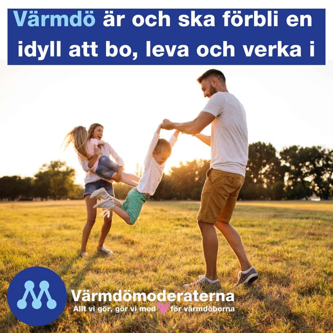 Värmdö är och ska förbli en idyll att bo, leva och verka i