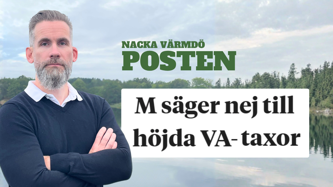 M säger nej till höjda VA-taxor!